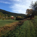 J'arrive au village