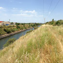Canal du Rove conduisant à l'embouchure de la Cadière