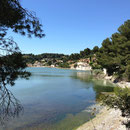 Plages sur la mer de Berre
