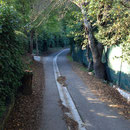 Petite route me menant à Auriol