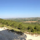 Vue du haut de la colline du Baoubacoua