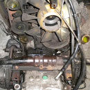 Le moteur est très sale