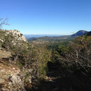Descente vers le Plan d'Aups