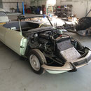 La restauration d'une ID cabriolet (!!) continue