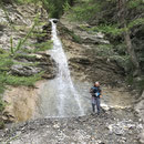 Cascade en bas de la descente