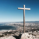 Arrivée à la croix de Marseilleveyre (432 m)