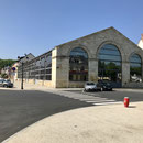 L'immense halle à Saint-Amand-Montron