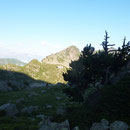 Grand beau le matin au départ du refuge
