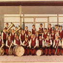 Gruppenbild 1966 mit Dirigent Heinz Fikert und Vorsitz. Alfred Kippes (rechts)