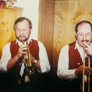 Wurz 1992 Dirigent Robert Schricker und Vorsitzender Robert Beer