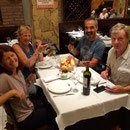 Abendessen mit Hakke und Kleis aus Amsterdam in Salta