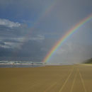 Regenbogen auf Fraser Island