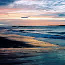 Sonnenuntergang bei Waipiro Bay