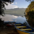 Lago Calafquen, unser Stellplatz direkt am See