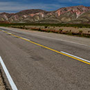 Farbige Steinformationen, typisch in Jujuy