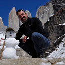 Unser glücklicher Schneemann
