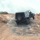 Richard has the black Extreme Duty Skid Plate, to match his awesome jeep.