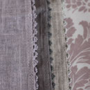 Platzset - oldrose + linen grey + linen 