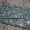 besch. Baumwolle PVC - Alli - dusty petrol 