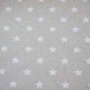 Baumwolle: Au Maison - Design: STAR BIG - Sterne - Farbe: toffee  
