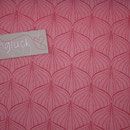 Baumwolle Au Maison - Design: ALLI - Farbe: raspberry / peachy pink - AUSVERKAUFT  