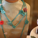 gehäkelte Blümchen-Kette von Hannah 