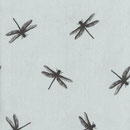Baumwolle Au Maison - Design: Dragonfly - Farbe: turquoise - AUSVERKAUFT