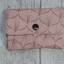 COATED besch. Baumwolle - Alli - powder rose / ginger red ÄHNLICHE VERFÜGBAR !!  