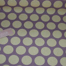 dto. Baumwolle AU Maison - Design: Super dots - Farbe: lavender mit gelben Punkten 