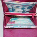 Innen mit besch. Baumwolle UNI fuchsia 