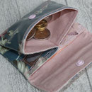 Innen mit besch. Leinen in rose