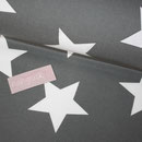 Baumwolle Au Maison: Design: Star GIANT - Farbe: charcoal