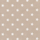 besch. Baumwolle AU Maison - Design: Star big - Farbe: beige