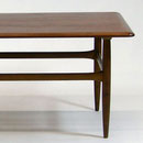 Soffbord design Kurt Österviig för Jason möbler. Teak. 127x73,5cm, H.55cm.