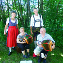 Am "Drumherum Volksmusikspektakel" in Regen 2014