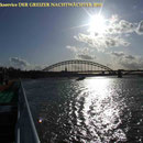 Abschied von Nijmegen; Gegenlicht