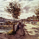 The Seine At Bougival.
