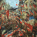 Rue Montargueil with Flags.