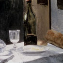 Still Life With Bottles.