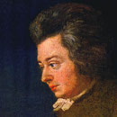 Retrato inacabado de Mozart por su cuñado Joseph Lange.