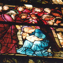 The Worship of the Shepherds window (1882), Trinity Church, Boston