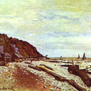 Shipyard near Honfleur.