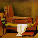 Magritte - Perspective I, David's Madame Recamier