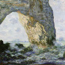 Rock Arch West of Etretat.