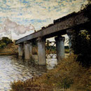 The Railway Bridge At Argenteuil.