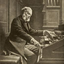 César Franck al órgano. Basílica de Santa Clotilde, Paris, 1885.
