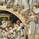The Golden Stairs. 1880. Oil on canvas. Tate Gallery, London, UK