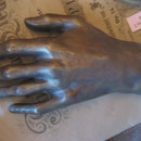 Molde póstumo de la mano izquierda de Chopin