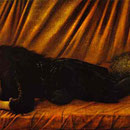 Portrait of Katie Lewis. 1882. Oil on canvas. Private collection