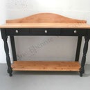 Console laquée et vernie